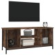 Füstös tölgyszínű szerelt fa tv-szekrény 102 x 35 x 45 cm Füstös tölgyszínű szerelt fa tv-szekrény 102 x 35 x 45 cm