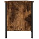 Füstös tölgyszínű szerelt fa tv-szekrény ajtókkal 102x35x45 cm
