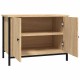 Sonoma tölgyszínű szerelt fa tv-szekrény ajtókkal 60x35x45 cm Sonoma tölgyszínű szerelt fa tv-szekrény ajtókkal 60x35x45 cm