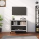 Szürke sonoma színű szerelt fa tv-szekrény ajtókkal 60x35x45 cm Szürke sonoma színű szerelt fa tv-szekrény ajtókkal 60x35x45 cm
