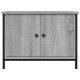 Szürke sonoma színű szerelt fa tv-szekrény ajtókkal 60x35x45 cm Szürke sonoma színű szerelt fa tv-szekrény ajtókkal 60x35x45 cm