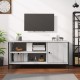 Szürke sonoma színű szerelt fa tv-szekrény 100x40x45 cm Szürke sonoma színű szerelt fa tv-szekrény 100x40x45 cm