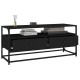 Fekete szerelt fa tv-szekrény 100 x 35 x 45 cm Fekete szerelt fa tv-szekrény 100 x 35 x 45 cm