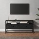 Fekete szerelt fa tv-szekrény 100 x 35 x 45 cm Fekete szerelt fa tv-szekrény 100 x 35 x 45 cm
