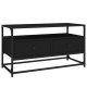 Fekete szerelt fa tv-szekrény 80x35x45 cm Fekete szerelt fa tv-szekrény 80x35x45 cm