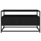 Fekete szerelt fa tv-szekrény 80x35x45 cm Fekete szerelt fa tv-szekrény 80x35x45 cm