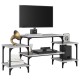 Szürke sonoma színű szerelt fa tv-szekrény 117x35x52 cm Szürke sonoma színű szerelt fa tv-szekrény 117x35x52 cm