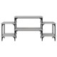 Szürke sonoma színű szerelt fa tv-szekrény 117x35x52 cm Szürke sonoma színű szerelt fa tv-szekrény 117x35x52 cm