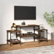 Barna tölgyszínű szerelt fa tv-szekrény 117 x 35 x 52 cm Barna tölgyszínű szerelt fa tv-szekrény 117 x 35 x 52 cm