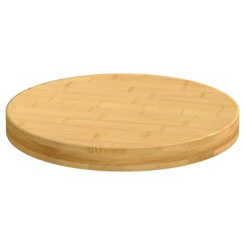 Bambusz asztallap ø40 x 4 cm