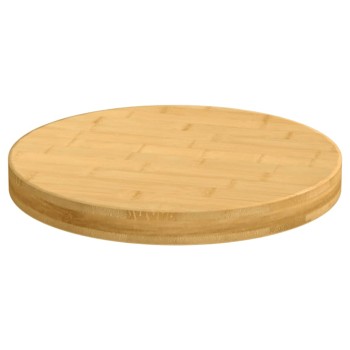 Bambusz asztallap ø50 x 4 cm