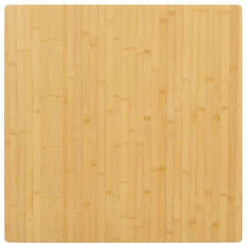 Bambusz asztallap 90 x 90 x 1,5 cm