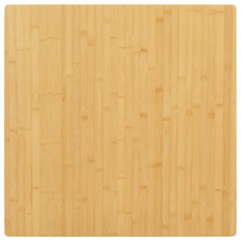 Bambusz asztallap 90 x 90 x 2,5 cm