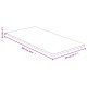 Bambusz asztallap 50 x 100 x 1,5 cm