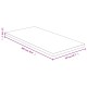 Bambusz asztallap 50 x 100 x 2,5 cm