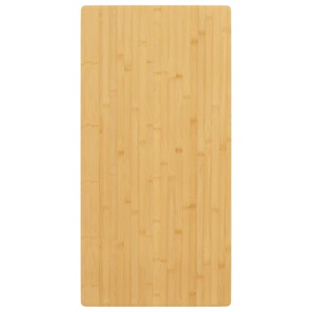 Bambusz asztallap 50x100x4 cm
