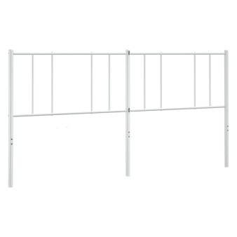 Fehér fém csere fejtámla 180 cm