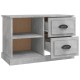 Betonszürke szerelt fa tv-szekrény 73x35,5x47,5 cm Betonszürke szerelt fa tv-szekrény 73x35,5x47,5 cm