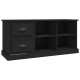 Fekete szerelt fa tv-szekrény 102 x 35,5 x 47,5 cm Fekete szerelt fa tv-szekrény 102 x 35,5 x 47,5 cm