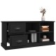 Fekete szerelt fa tv-szekrény 102 x 35,5 x 47,5 cm Fekete szerelt fa tv-szekrény 102 x 35,5 x 47,5 cm