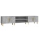 Betonszürke szerelt fa tv-szekrény 180x31,5x40 cm Betonszürke szerelt fa tv-szekrény 180x31,5x40 cm