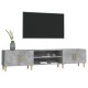 Betonszürke szerelt fa tv-szekrény 180x31,5x40 cm Betonszürke szerelt fa tv-szekrény 180x31,5x40 cm