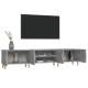 Betonszürke szerelt fa tv-szekrény 180x31,5x40 cm Betonszürke szerelt fa tv-szekrény 180x31,5x40 cm