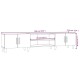Betonszürke szerelt fa tv-szekrény 180x31,5x40 cm Betonszürke szerelt fa tv-szekrény 180x31,5x40 cm