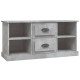 Betonszürke szerelt fa tv-szekrény 99,5 x 35,5 x 48 cm