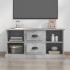 Betonszürke szerelt fa tv-szekrény 99,5 x 35,5 x 48 cm