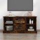 Füstös tölgyszínű szerelt fa tv-szekrény 99,5x35,5x48 cm Füstös tölgyszínű szerelt fa tv-szekrény 99,5x35,5x48 cm
