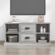 Szürke sonoma színű szerelt fa tv-szekrény 99,5x35,5x48 cm Szürke sonoma színű szerelt fa tv-szekrény 99,5x35,5x48 cm