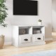 Fehér szerelt fa tv-szekrény 80 x 35 x 50 cm