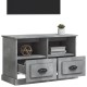 Betonszürke szerelt fa tv-szekrény 80 x 35 x 50 cm