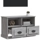 Szürke sonoma színű szerelt fa tv-szekrény 80 x 35 x 50 cm