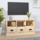 Sonoma-tölgyszínű szerelt fa tv-szekrény 100x35x50 cm Sonoma-tölgyszínű szerelt fa tv-szekrény 100x35x50 cm