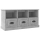 Betonszürke szerelt fa tv-szekrény 100x35x50 cm Betonszürke szerelt fa tv-szekrény 100x35x50 cm