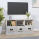 Betonszürke szerelt fa tv-szekrény 100x35x50 cm Betonszürke szerelt fa tv-szekrény 100x35x50 cm