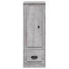 Szürke sonoma szerelt fa magasszekrény 36x35,5x103,5 cm