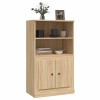 Sonoma tölgy szerelt fa magasszekrény 60x35,5x103,5 cm