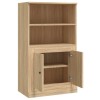 Sonoma tölgy szerelt fa magasszekrény 60x35,5x103,5 cm