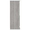 Szürke sonoma szerelt fa magasszekrény 36x35,5x103,5 cm