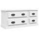 Fehér szerelt fa tv-szekrény 100x35,5x45 cm Fehér szerelt fa tv-szekrény 100x35,5x45 cm