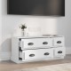Fehér szerelt fa tv-szekrény 100x35,5x45 cm Fehér szerelt fa tv-szekrény 100x35,5x45 cm