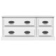 Fehér szerelt fa tv-szekrény 100x35,5x45 cm Fehér szerelt fa tv-szekrény 100x35,5x45 cm