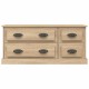 Sonoma tölgyszínű szerelt fa tv-szekrény 100x35,5x45 cm Sonoma tölgyszínű szerelt fa tv-szekrény 100x35,5x45 cm