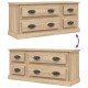 Sonoma tölgyszínű szerelt fa tv-szekrény 100x35,5x45 cm Sonoma tölgyszínű szerelt fa tv-szekrény 100x35,5x45 cm