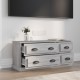 Szürke sonoma színű szerelt fa tv-szekrény 100x35,5x45 cm