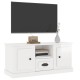 Magasfényű fehér szerelt fa tv-szekrény 100 x 35,5 x 45 cm Magasfényű fehér szerelt fa tv-szekrény 100 x 35,5 x 45 cm