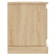 Sonoma-tölgyszínű szerelt fa fali tv-szekrény 100x35,5x45 cm Sonoma-tölgyszínű szerelt fa fali tv-szekrény 100x35,5x45 cm
